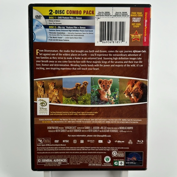 Disney Nature: African Cats. DVD + Blu-Ray - Picture 3 of 5